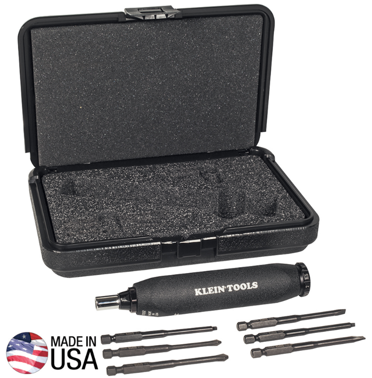 KLEIN TORQUE SCREWDRIVER SET