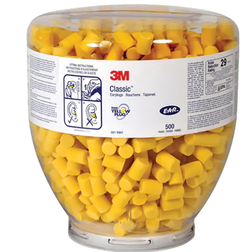 RECHARGE DE BOUCHONS CLASSIC 3M (500 PAIRES)