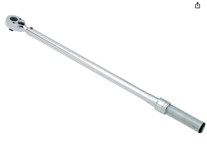 TORQUE WRENCH 3/4" 100-600 PI/LBS