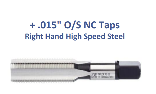 TARAUD SPIRAL POINT 5/8-11 OVER .015