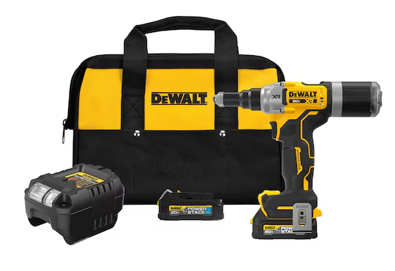 ENSEMBLE DE RIVETEUSE 20V. 1/4