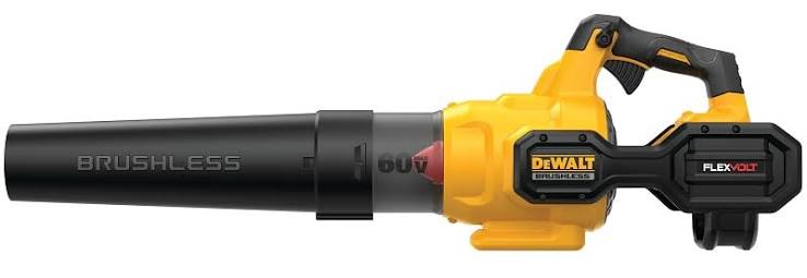 Vue arrière du moteur sans balais du souffleur DeWalt DCBL772B