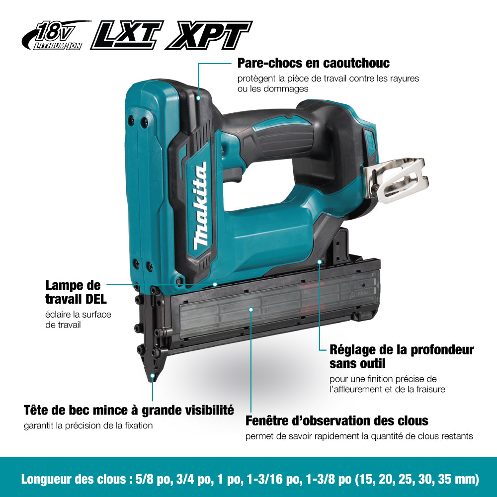 18GA CORDLESS FINISH NAILER