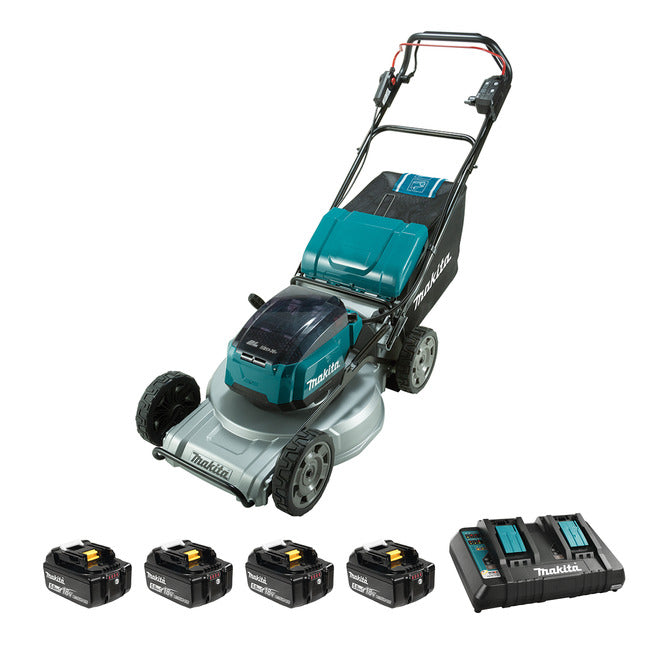 21'' 4 X 18V MAKITA LAWN MOWER SET