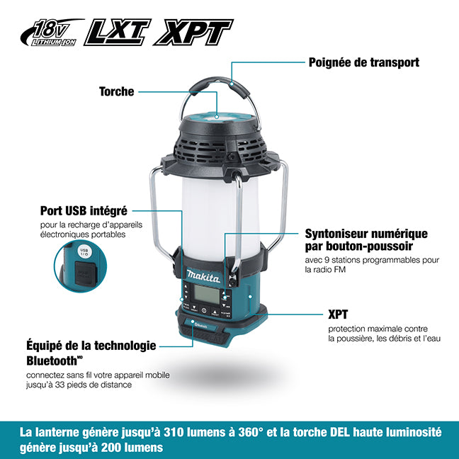 MAKITA RADIO LANTERN