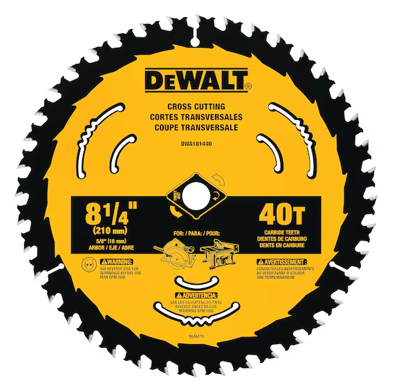 SAW BLADE 8-1/4 24D