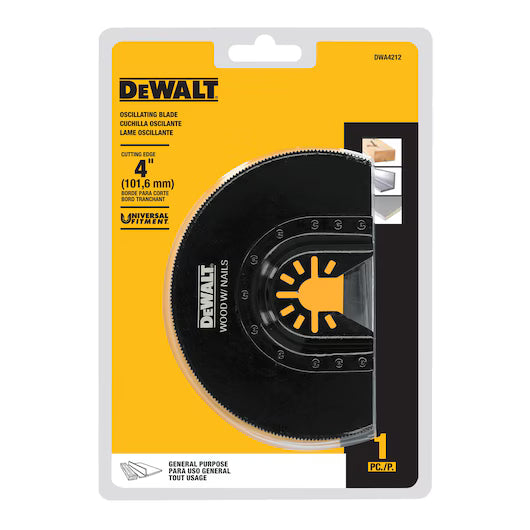 OSCILLATING HALF-CIRCLE BLADE DWA4212
