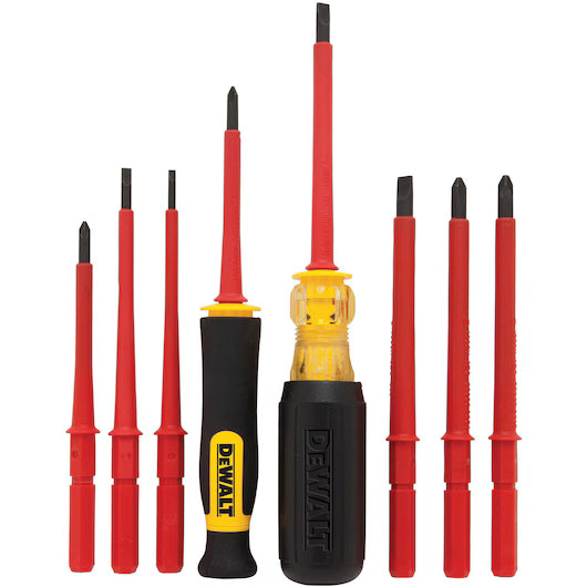 DEWALT INSULATED SCREWDRIVER KIT 10 PCS