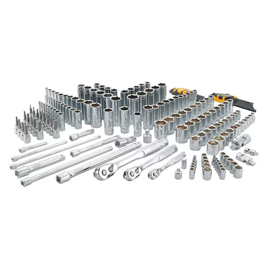 ENS. DOUILLES 1/4, 3/8 & 1/2 192PCS DWMT75049