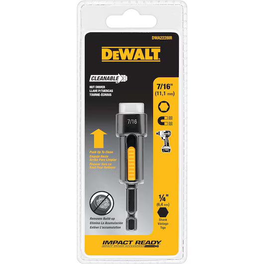 IMPACT READY 7/16 X 1/4 NUT DRIVER DWA2228IR