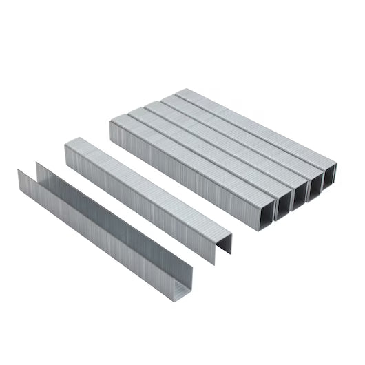 Box of 5000 Dewalt DWHTTA7085 half-inch heavy-duty staples compatible with Stanley, Bostitch, and Arrow staplers