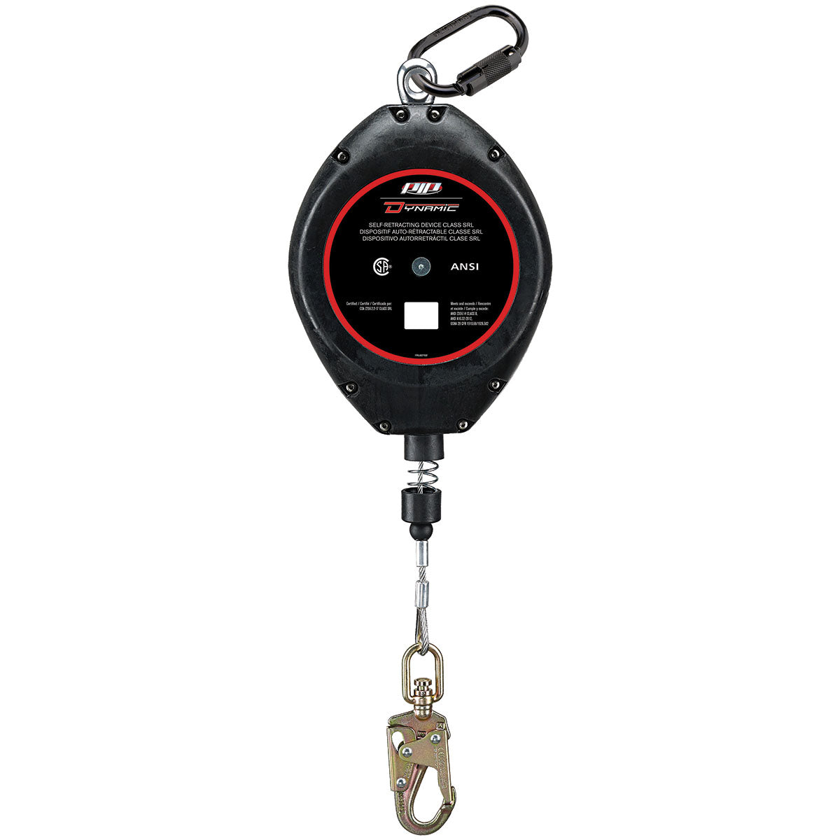 LIGNE DE VIE AUTO-RÉTRACTABLE DE CLASSE CSA - 50 PIEDS