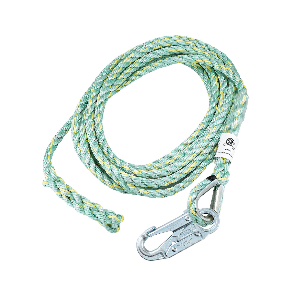 50' LIFELINE WITH CARABINER