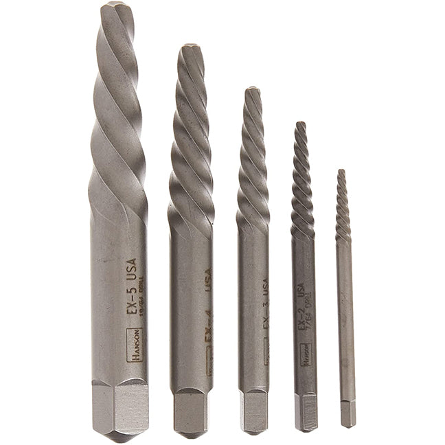 ENSMBLE EXTRACTEURS SPIRAL 5 PIECES IRWIN 53535