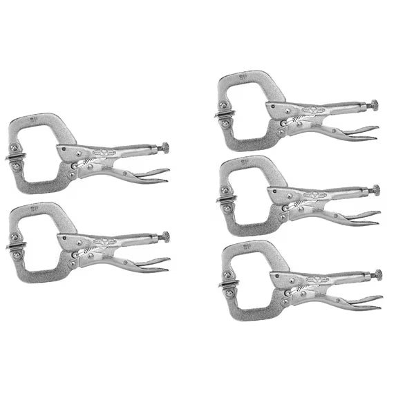 PAQUET DE 5 PAIRES DE PINCE 11SP IRWIN VISE GRIP 20