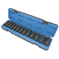SOCKET SET 13 PIECES 1/2 DR.