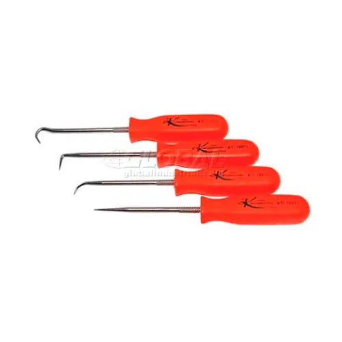 PICK SET 4 PC. NEON ORANGE