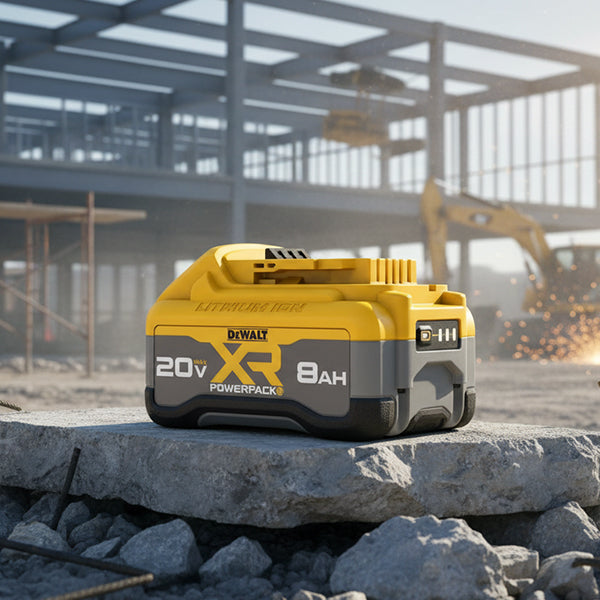 Kit de 2 Batteries 8Ah PowerPack 20V MAX DeWalt