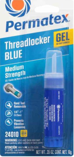 THREADLOCKER IN BLUE GEL