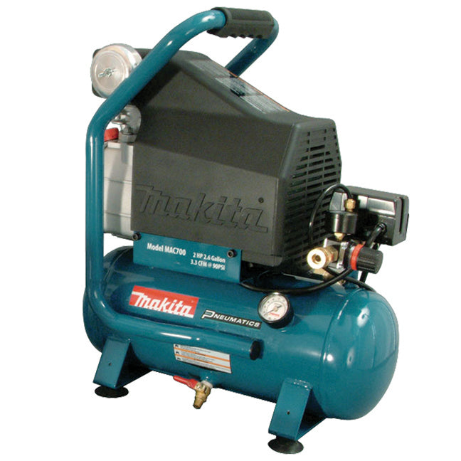 COMPRESSEUR COMPACTE 2.0HP 2.6 GAL. MAKITA MAC700
