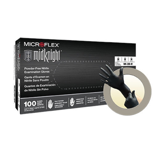 GANTS NITRILE MIDKNIGHT XXL (100PCS) MICORFLEX MFXMK296-XXL