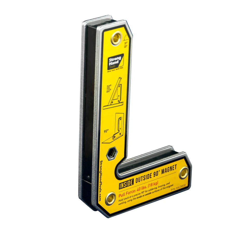 INTERIOR/EXTERIOR MAGNET 6" H, 90DEG, 30/60DEG, FIX