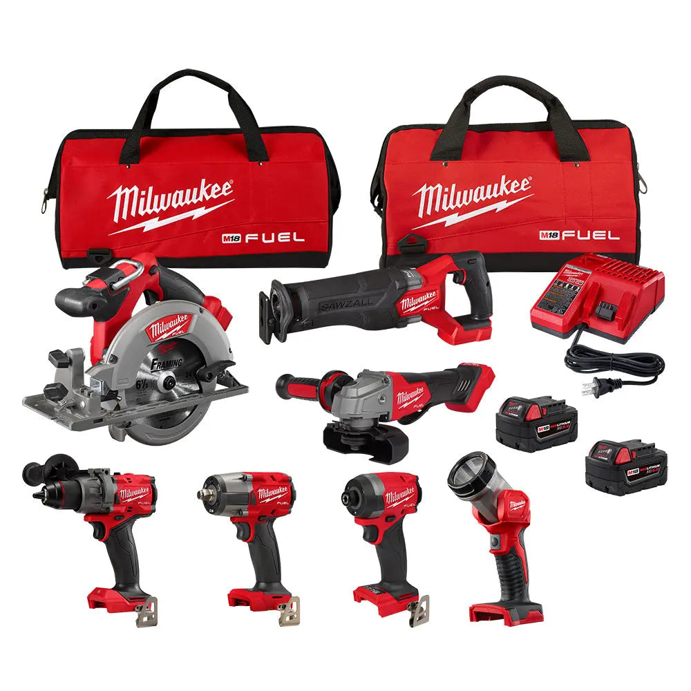 ENSEMBLE DE 7 OUTILS MILWAUKEE M18 FUEL 3697-27