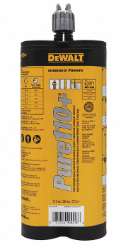 PURE 110+ DEWALT ADHESIVE ANCHORING SYSTEM
