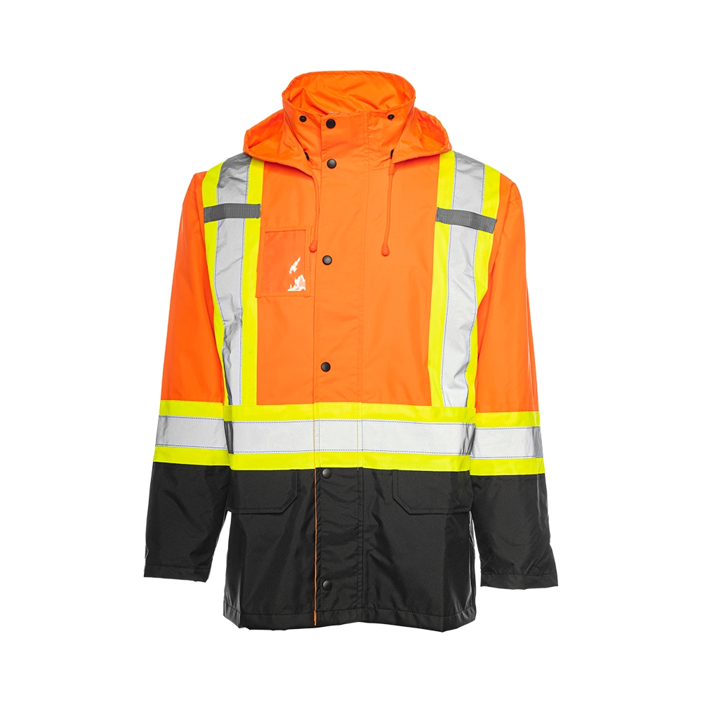 XL ORANGE RAIN COAT