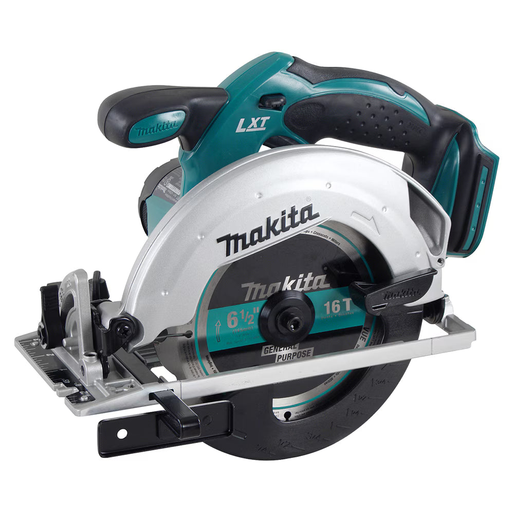 Makita 18V LXT Lithium-Ion 6-1/2" Cordless Circular Saw DSS611Z with Durable Aluminum Base (Tool)