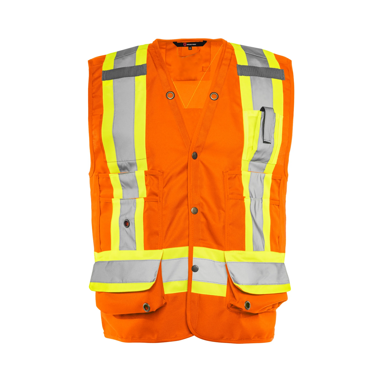 VESTE D'ARPENTEUR ORANGE MEDIUM TV20OS