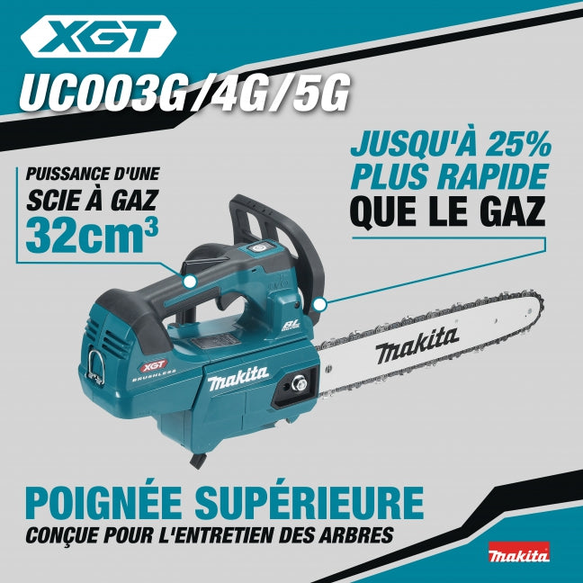 ENS. SCIE A CHAINE XGT 14'' MAKITA UC004GM101