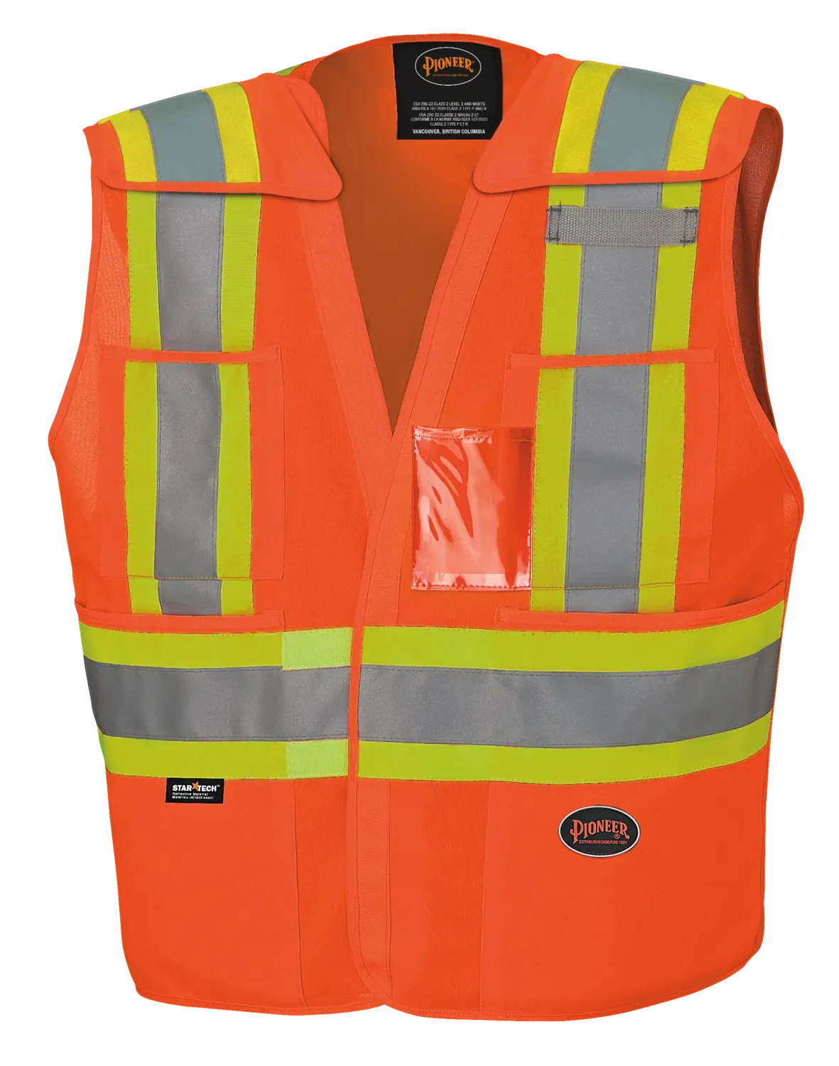 VESTE DE SECURITÉ ORANGE SMALL/MEDIUM