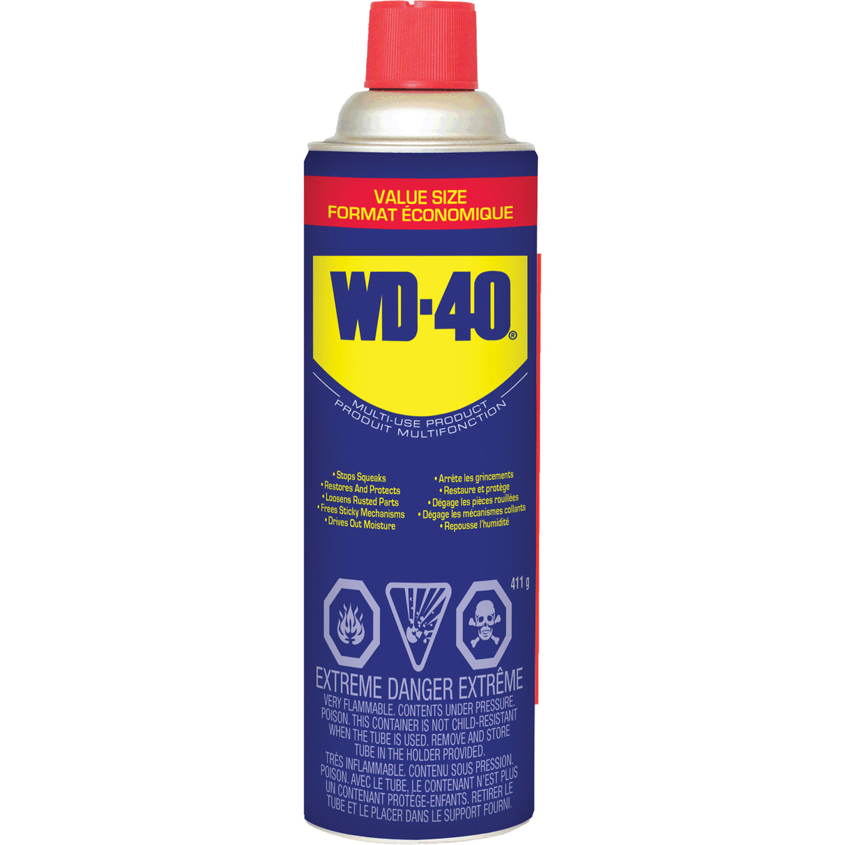 LUBRIFIANT AEROSOL WD-40 411GR. WD01003