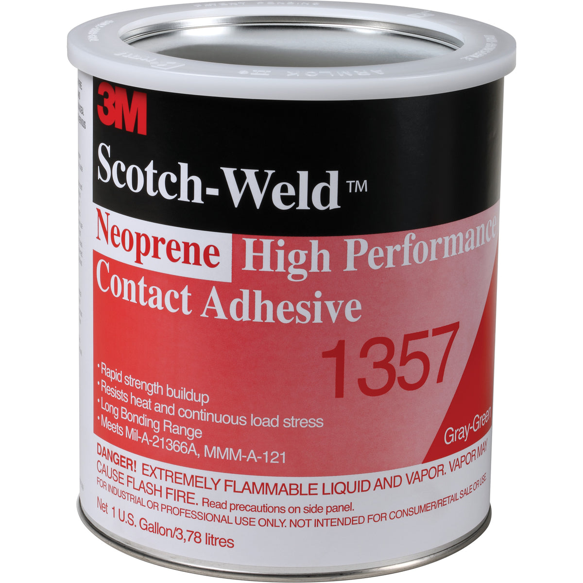 3M NEOPRENE ADHESIVE 1357 1 GALLON