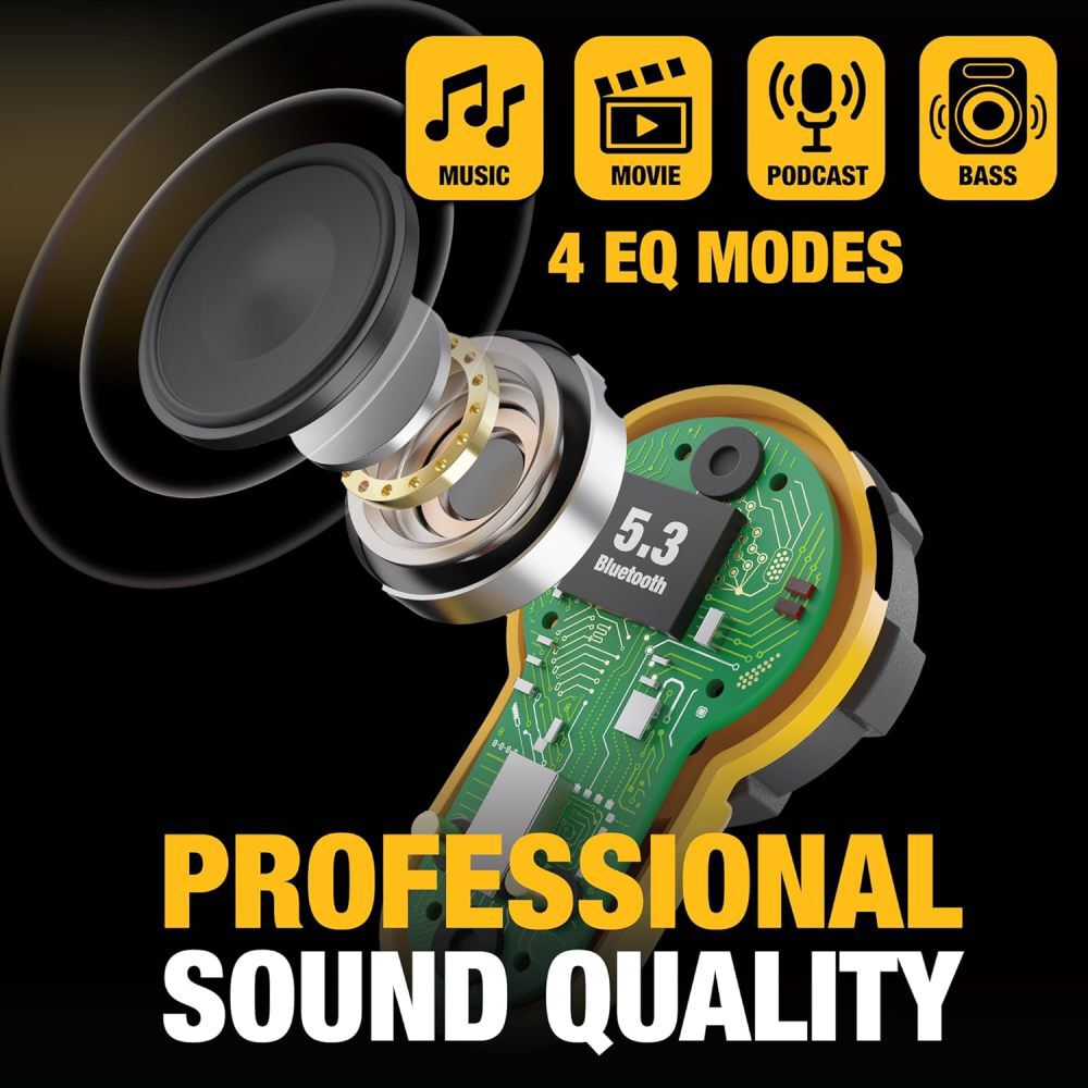 DEWALT 190 2097 DW2 PRO X-2 ÉCOUTEUR SANS FIL 38 dB SPL