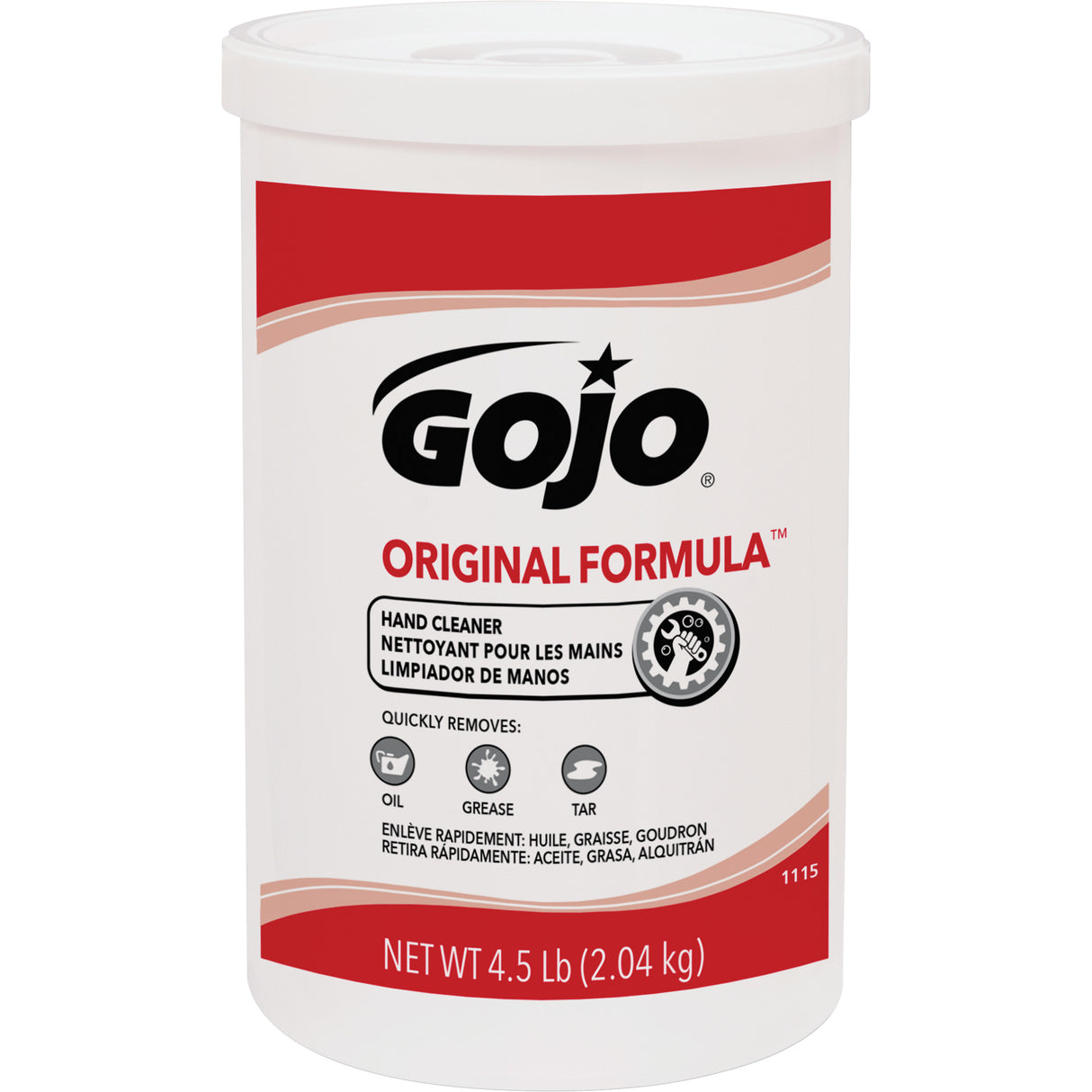 NETTOYANT POUR LES MAINS 4.5LB GOJO