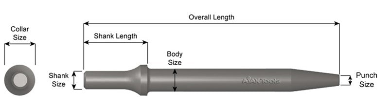 7" TAPERED PUNCH (.498)