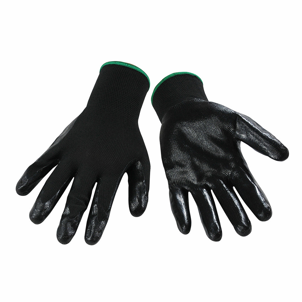 GANTS WIPECO AVEC PAUME EN NITRILE NOIR – T-GRAND (PAIRE)