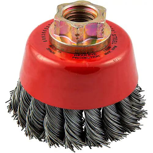 BROSSE ACIER AVEC BAGUE 2-3/4 (3) X 5/8-11 NORTON (69936653336)
