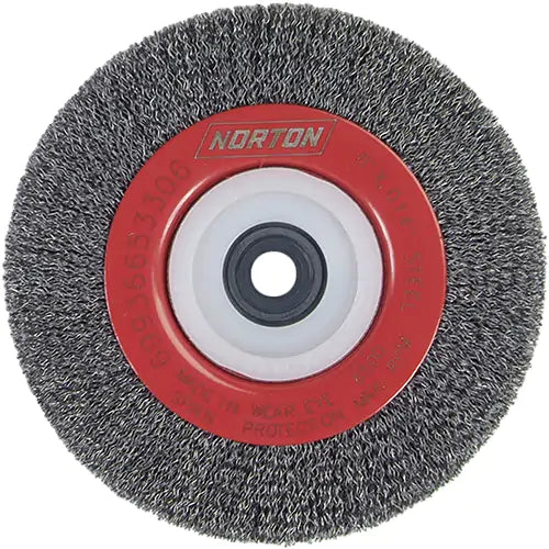 BROSSE ACIER CRÊPÉE 6 X 1" .014 NORTON (69936653324)