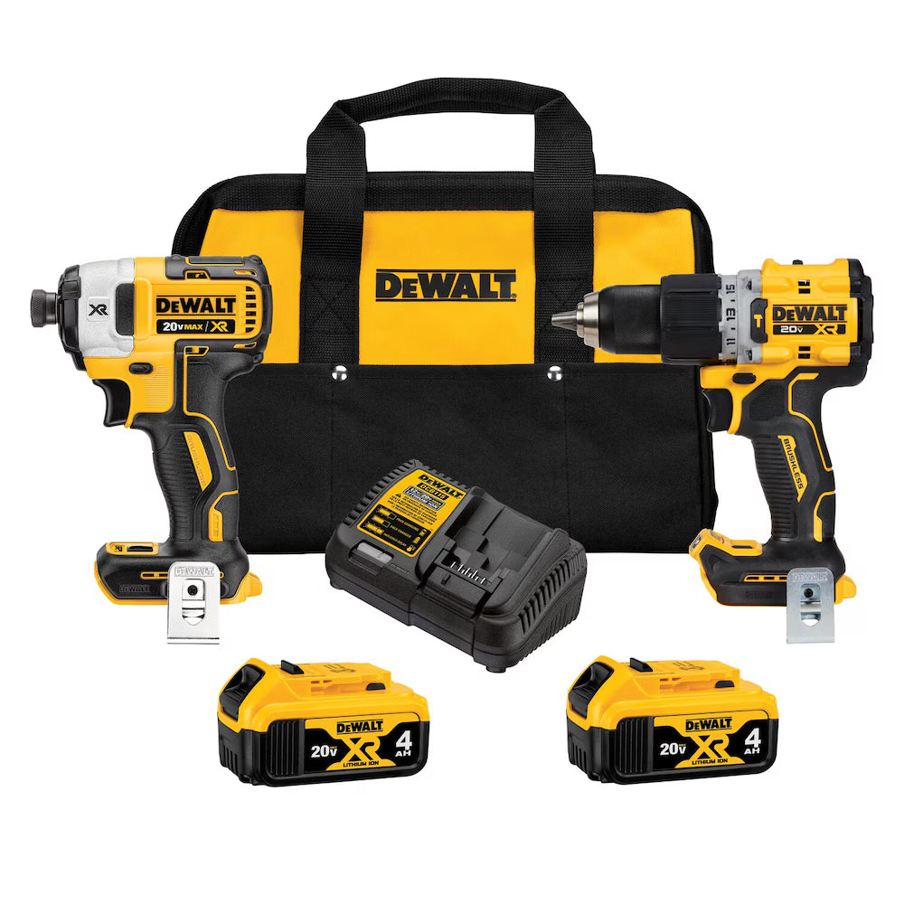 DEWALT 20V 2-TOOL SET (4AH)