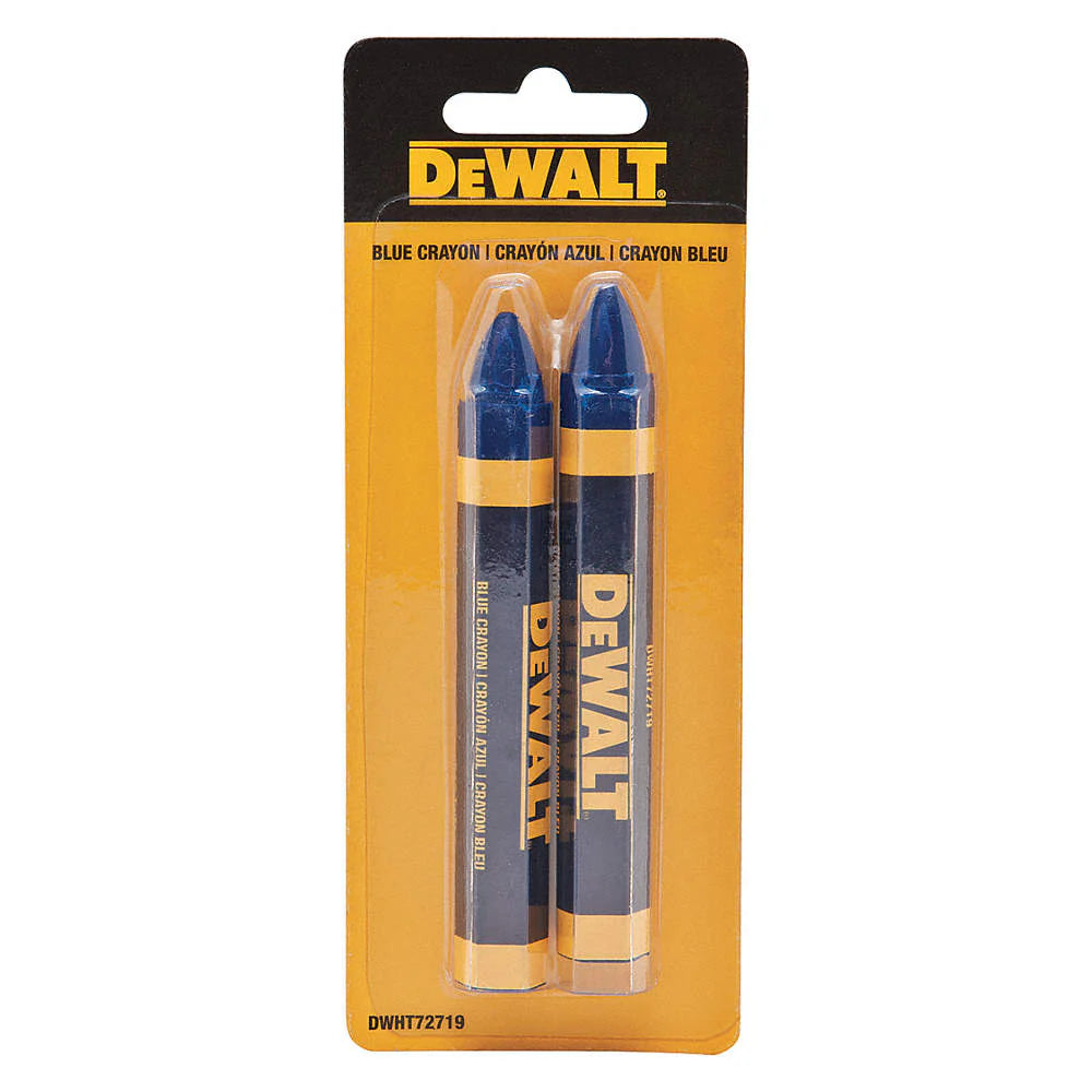 CRAYONS DE MARQUAGE BLEU (2) DEWALT DWHT72719