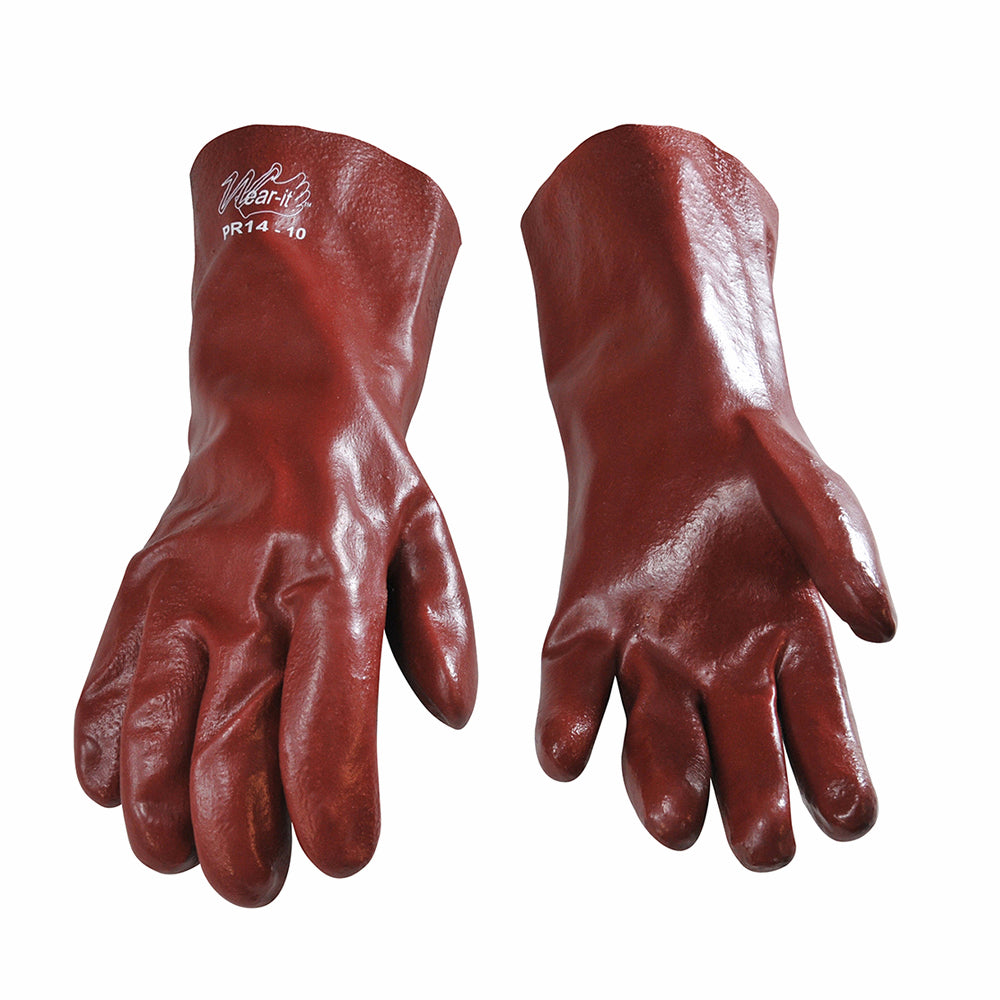 GANTS ENDUIT DE PV POUR PRODUITS CHIMIQUES GRAND