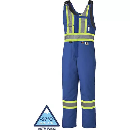 SALOPETTE HAUTE VISIBILITÉ DOUBLÉE TAILLE PETITE PIONEER V2560311-S