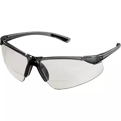 XM340RX LUNETTES DE SÉCURITÉ AVEC GROSSISSEMENT 2X – LENTILLE TRANSPARENTE