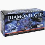 LATEX GLOVES DIAMOND GRIP S-LARGE (100PCS)