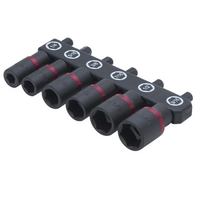 6PCS SAE NUT DRIVER SET