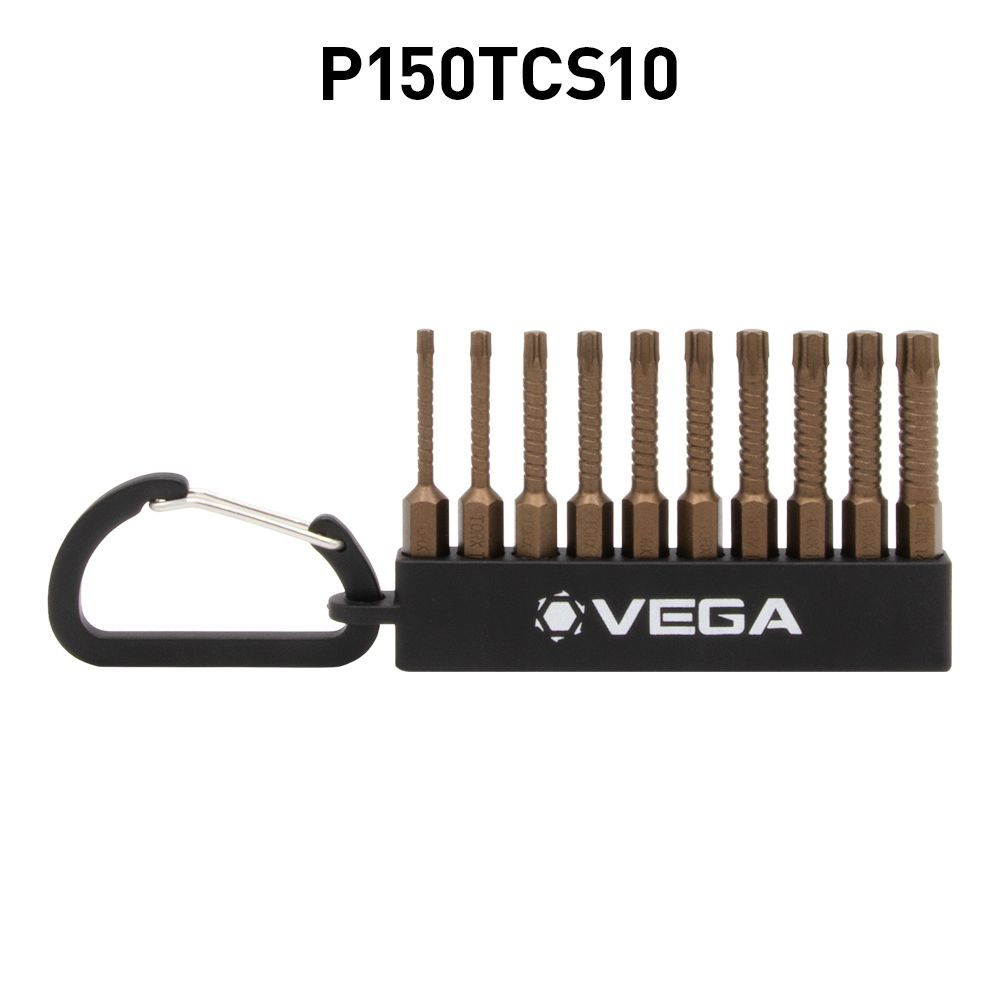 Impactech® TORX® Carabiner Set - 10pc VEGA P150TCS10