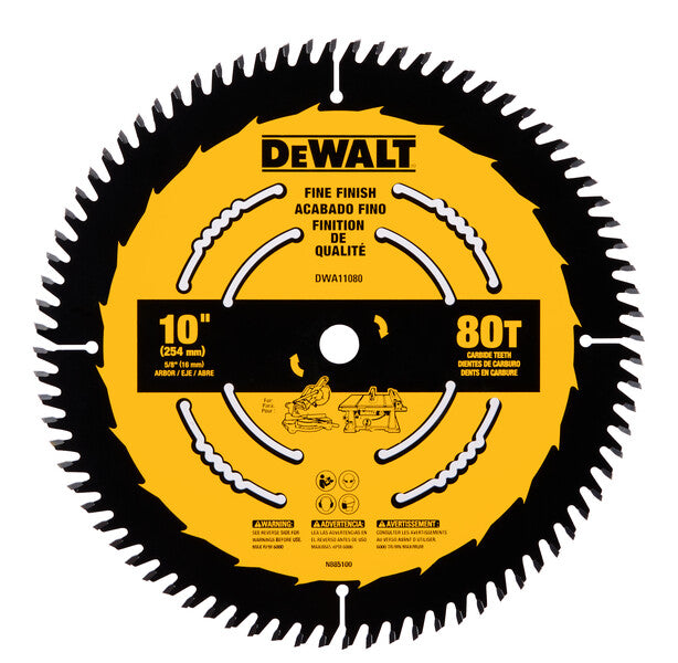 LAME DE SCIE 10" 80D DEWALT